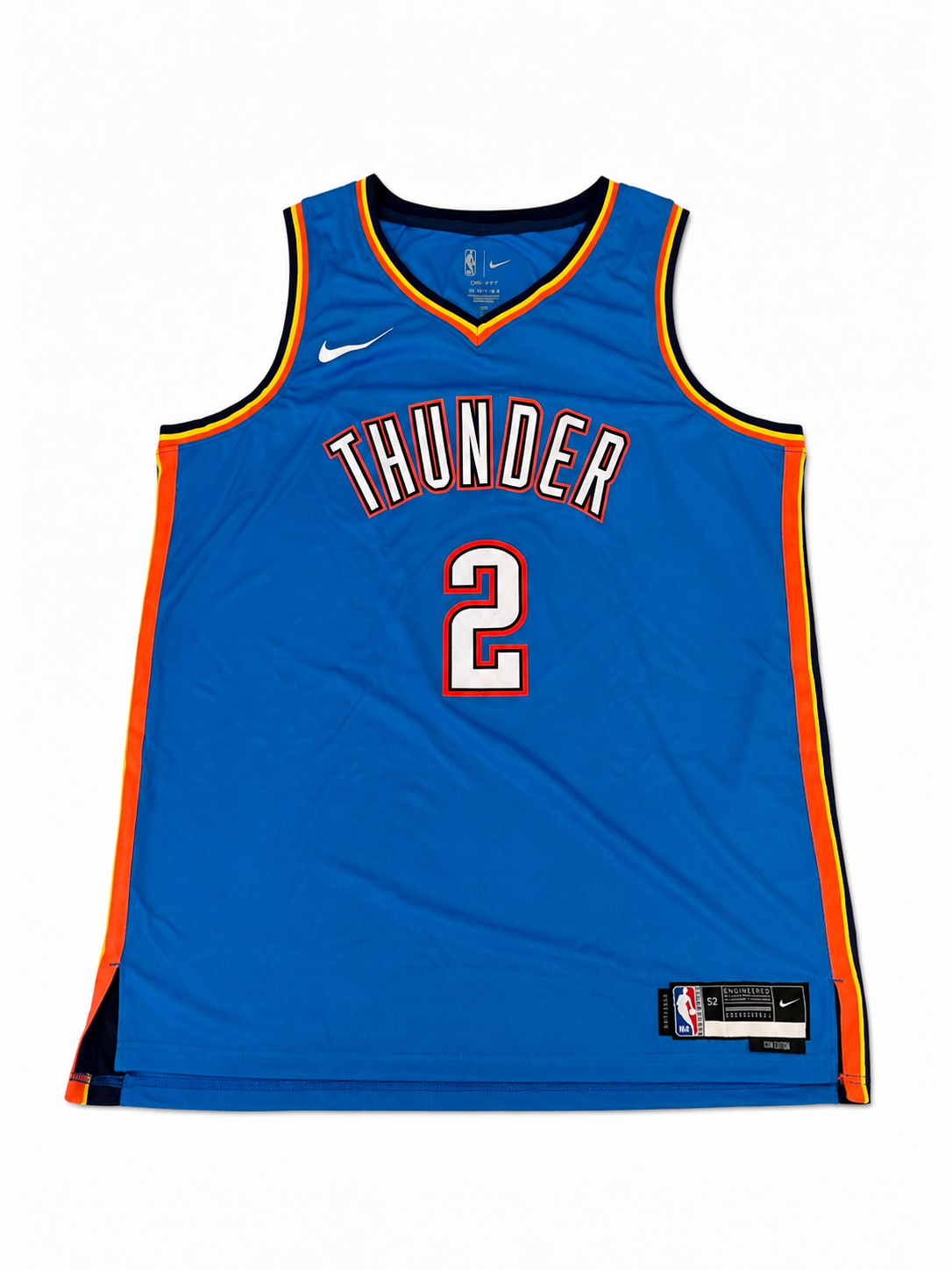 maillot oklahoma city thunder shaï gilgeous alexander signature dos beckett authentification maillot oklahoma city thunder shaï gilgeous alexander signature dos beckett authentification