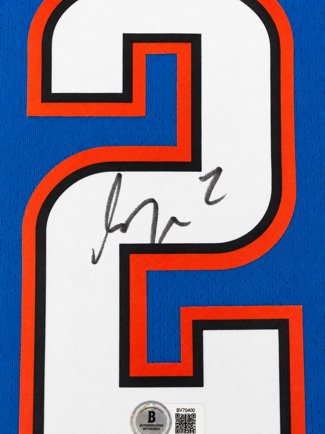maillot oklahoma city thunder shaï gilgeous alexander signature dos beckett authentification maillot oklahoma city thunder shaï gilgeous alexander signature dos beckett authentification