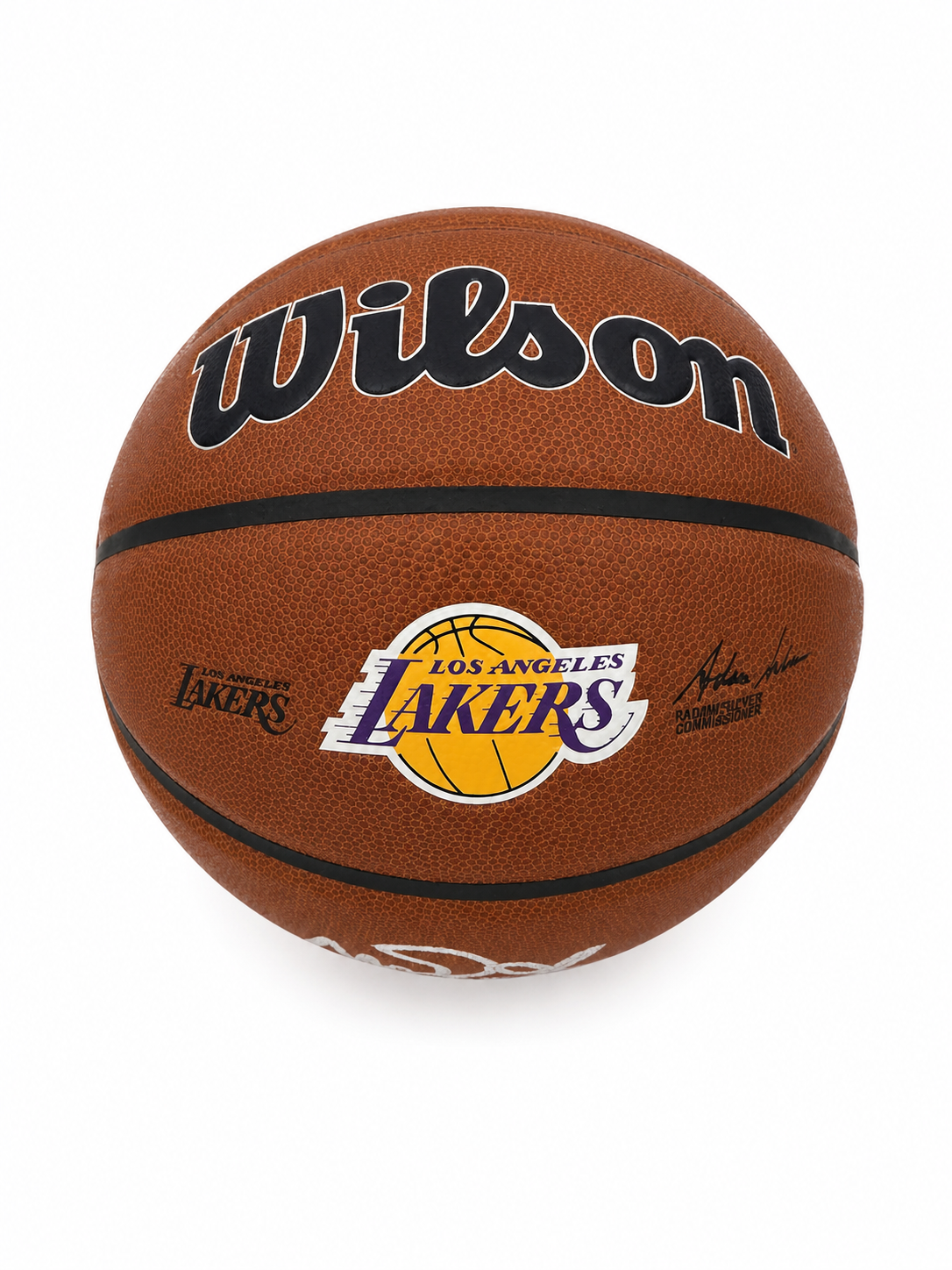 ballon los angeles lakers wilson – magic johnson – beckett certificatio ballon los angeles lakers wilson – magic johnson – beckett certificatio